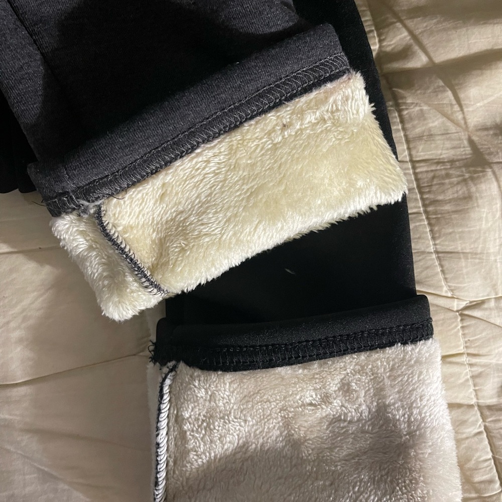 Fleece lined leggings